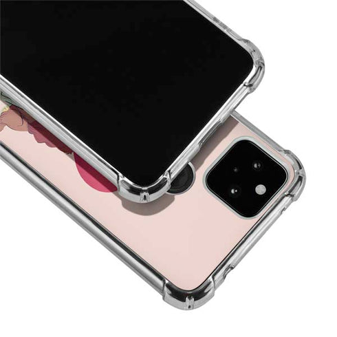 Disney Lady & The Tramp Spaghetti Dinner Google Pixel 5 Clear Case